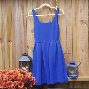 Royal blue dress